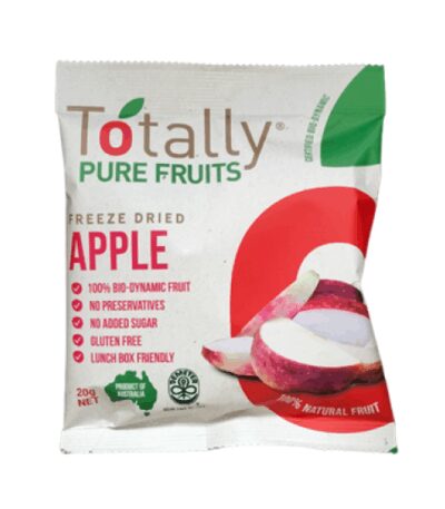 Totally Pure Fruits - Organic Freeze Dried Apple - 20g
