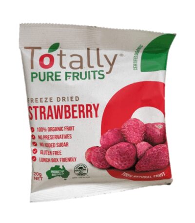 Totally Pure Fruits - Organic Freeze Dried Strawberry - 20g