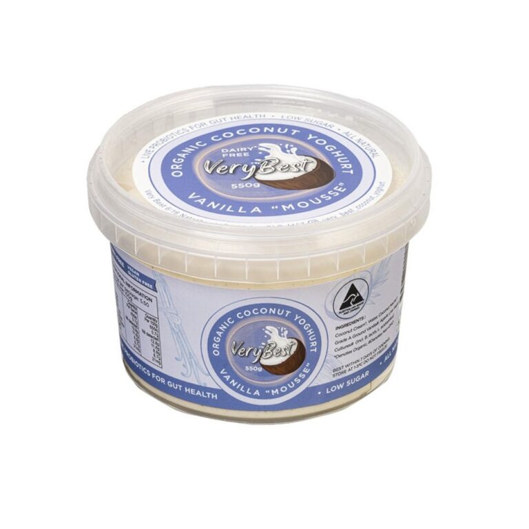 Very Best - Organic Coconut Yoghurt Vanilla Mousse 550g
