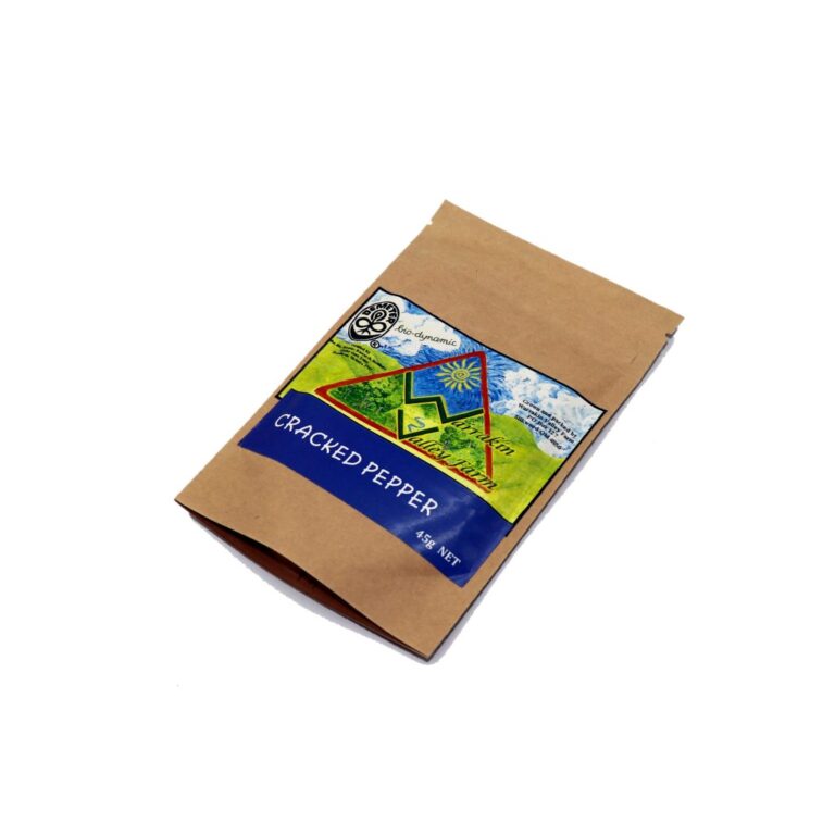Warrakin Valley Farm - Organic Whole Cracked Pepper - 45g