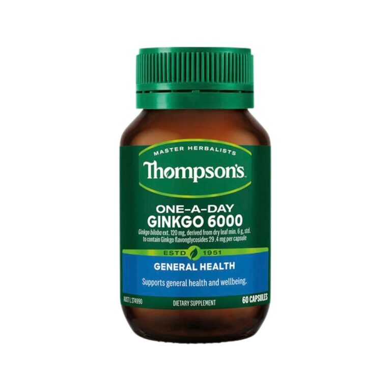 Thompson's One-a-Day Ginkgo 6000 60 Capsules