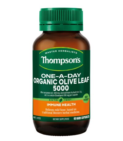 Thompson's One-A-Day Organic Olive Leaf 5000 60 Capsules
