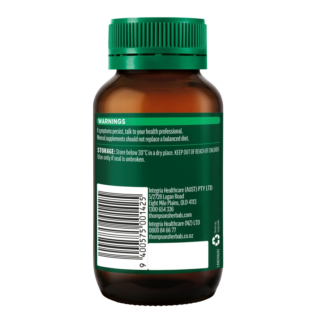 Thompson's Organic Zinc - Image 3