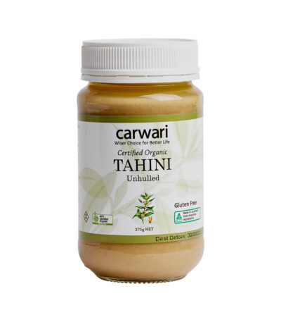 Carwari Organic Tahini Unhulled 375g