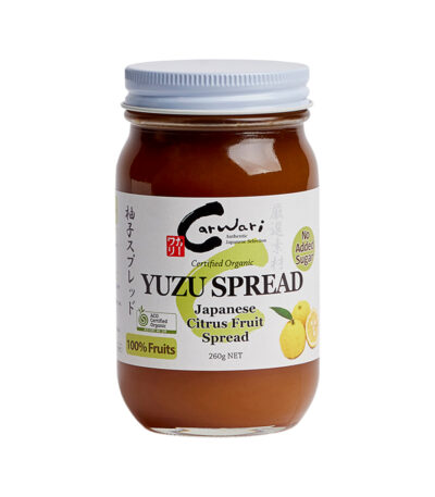 Carwari Organic Yuzu Spread (Citrus Fruit Spread) 260g