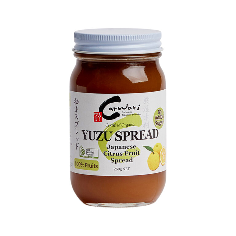 Carwari Organic Yuzu Spread (Citrus Fruit Spread) 260g