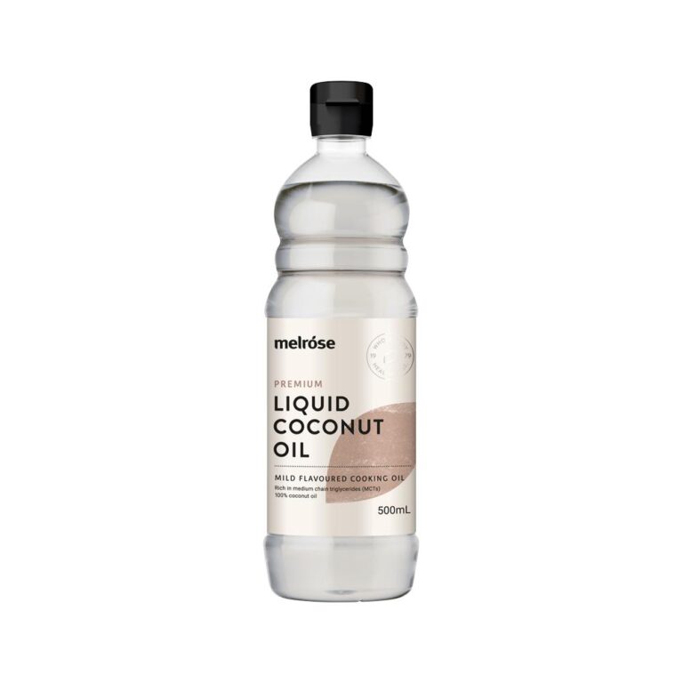 Melrose Coconut Oil Premium Liquid - Cooking 500ml
