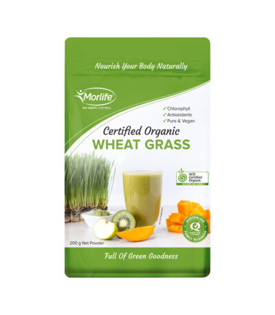 Morlife Organic Wheat Grass 200g