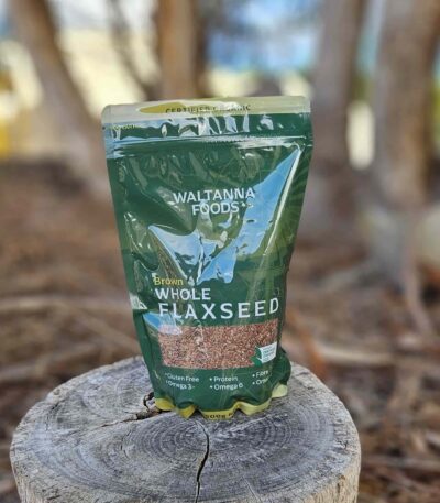 Waltanna Foods Whole Brown Organic Flaxseed 500g
