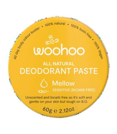 Woohoo Deodorant Paste Mellow Sensitive Tin 60g