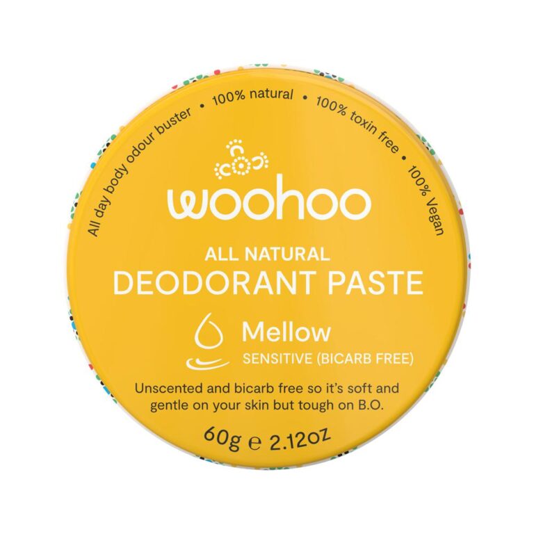 Woohoo Deodorant Paste Mellow Sensitive Tin 60g