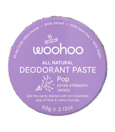 Woohoo Deodorant Paste Pop (Extra Strength) Tin 60g