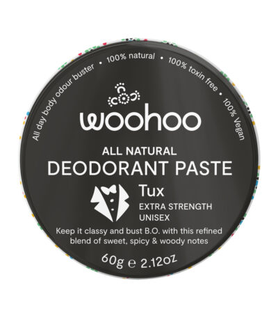 Woohoo Deodorant Paste Tux (Ext Strength) Tin 60g