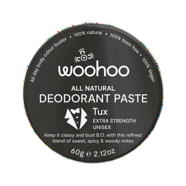 Woohoo Deodorant Paste Tux (Ext Strength) Tin 60g