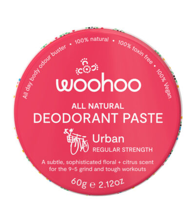 Woohoo Deodorant Paste Urban (Regular Strength) Tin 60