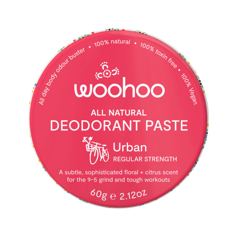 Woohoo Deodorant Paste Urban (Regular Strength) Tin 60