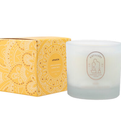 Distillery Soy Candle Awaken Lemon Blossom & Summer Moss 190g