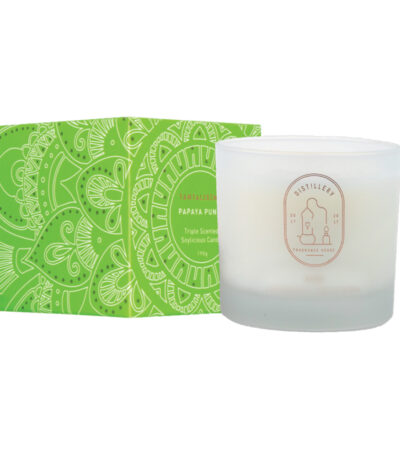 Distillery Soy Candle Tantalising Papaya Punch 190g