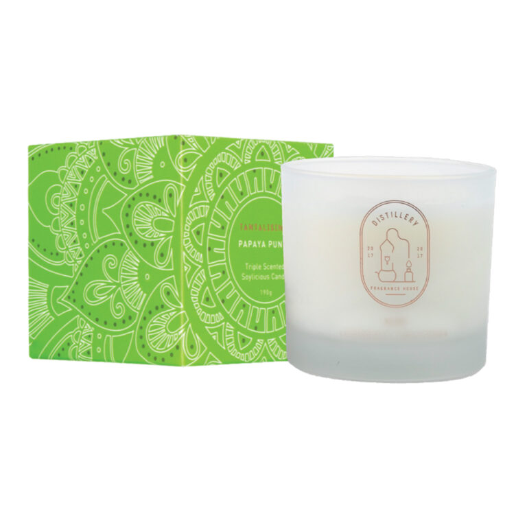 Distillery Soy Candle Tantalising Papaya Punch 190g