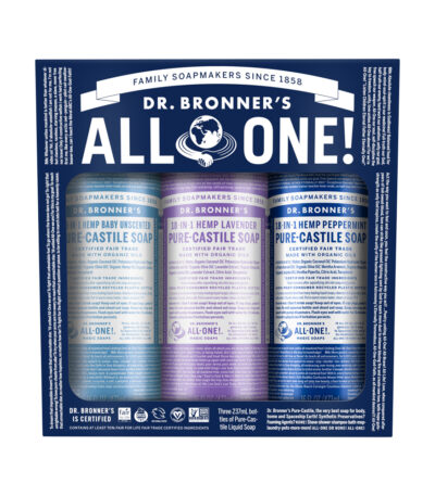 Dr. Bronner's Pure Castile Soap Liquid Cosmic Classics 237ml x 3 Pack
