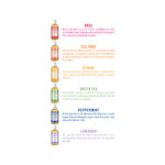 Dr. Bronners Pure-Castile Soap Liquid (Hemp 18-in-1) Rainbow Sampler 6 Pack (59ml each) - Image 2