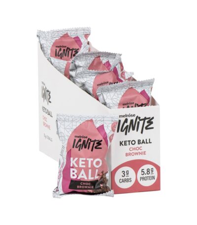 Melrose Ignite Keto Ball Choc Brownie 35g x 12 pack