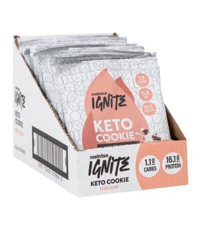 Melrose Ignite Keto Cookie Choc Chip 60g x 12 packets