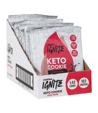 Melrose Ignite Keto Cookie Choc Fudge 60g x 12 packets