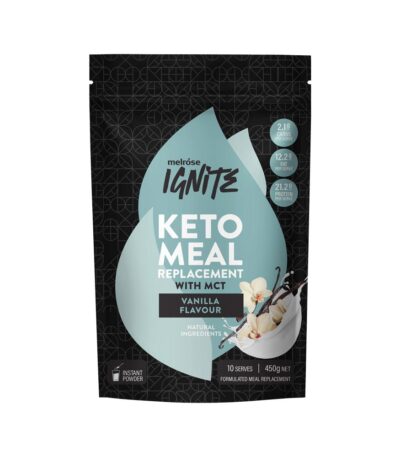 Melrose Ignite Keto Meal Replacement Vanilla Bean 450g