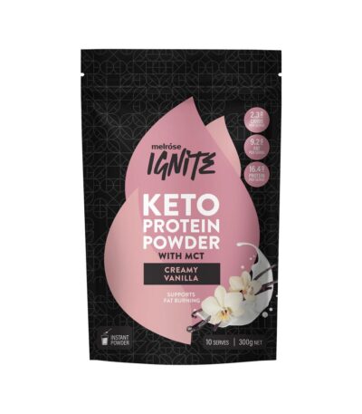 Melrose Ignite Keto Protein Powder Creamy Vanilla 300g