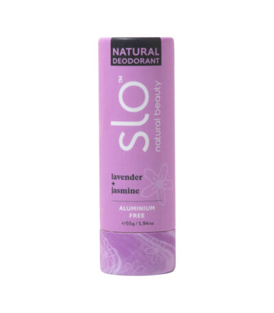 Slo Natural Beauty Deodorant Stick Lavender and Jasmine 55g