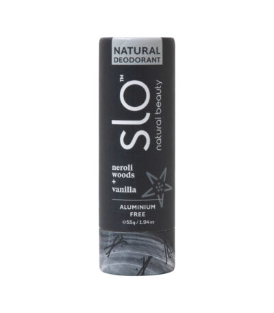 Slo Natural Beauty Deodorant Stick Neroli Woods and Vanilla 55g