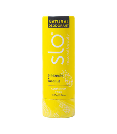 Slo Natural Beauty Deodorant Stick Pineapple and Coconut 55g