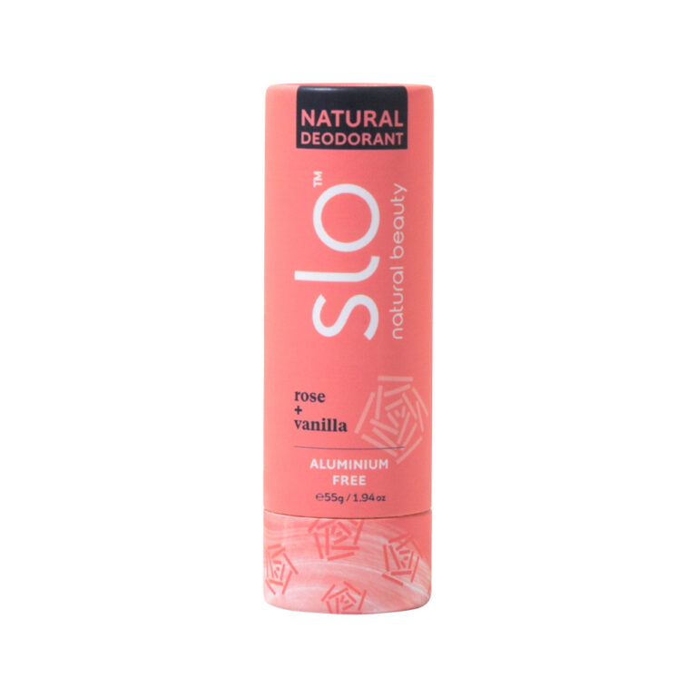 Slo Natural Beauty Deodorant Stick Rose and Vanilla 55g