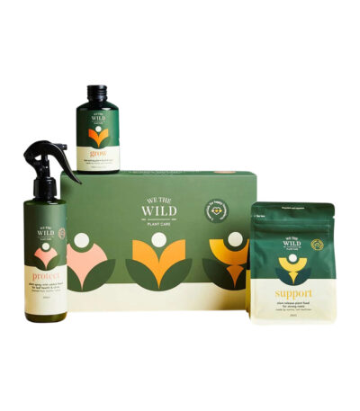 We The Wild Plant Care Organic Essential Plant Care Pack