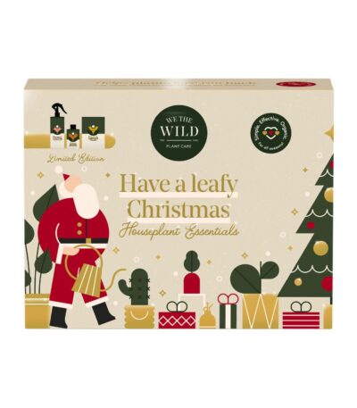 We The Wild Plant Care Organic Have A Leafy Christmas Pack