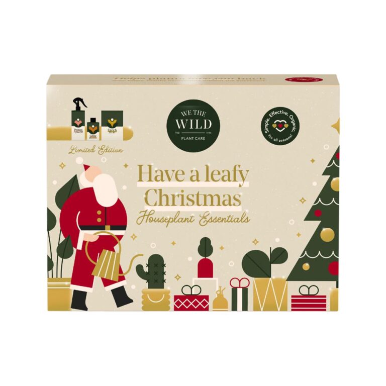 We The Wild Plant Care Organic Have A Leafy Christmas Pack