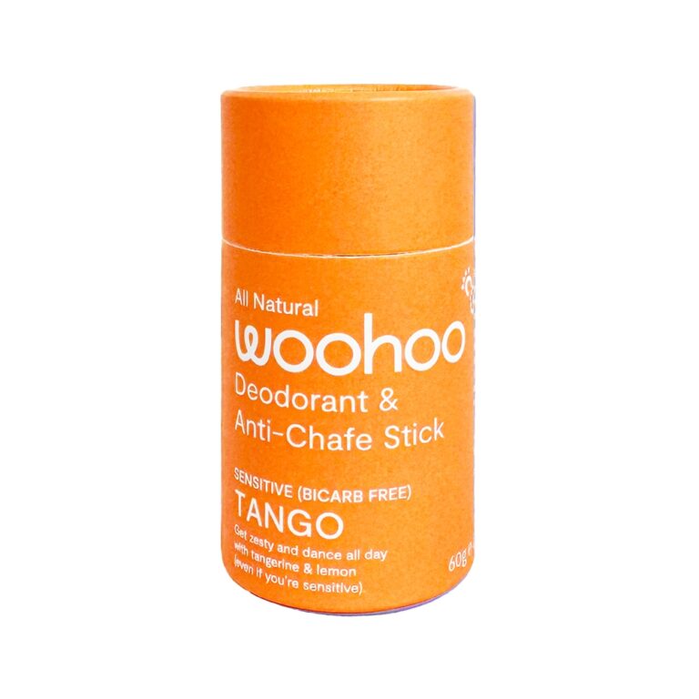 Woohoo Deodorant and Anti Chafe Stick Tango (Sensitive Bicarb Free)