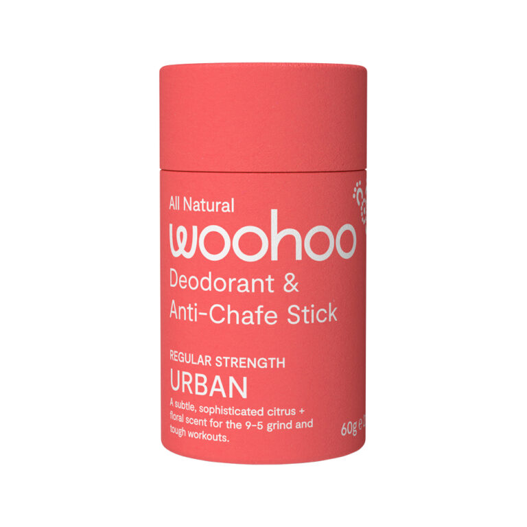 Woohoo Deodorant and Anti Chafe Stick Urban 60g
