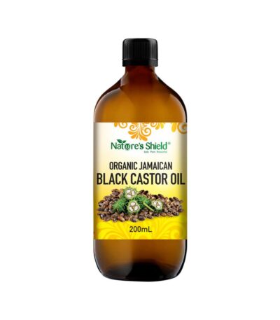Natures Shield Organic Jamaican Black Castor Oil 200ml