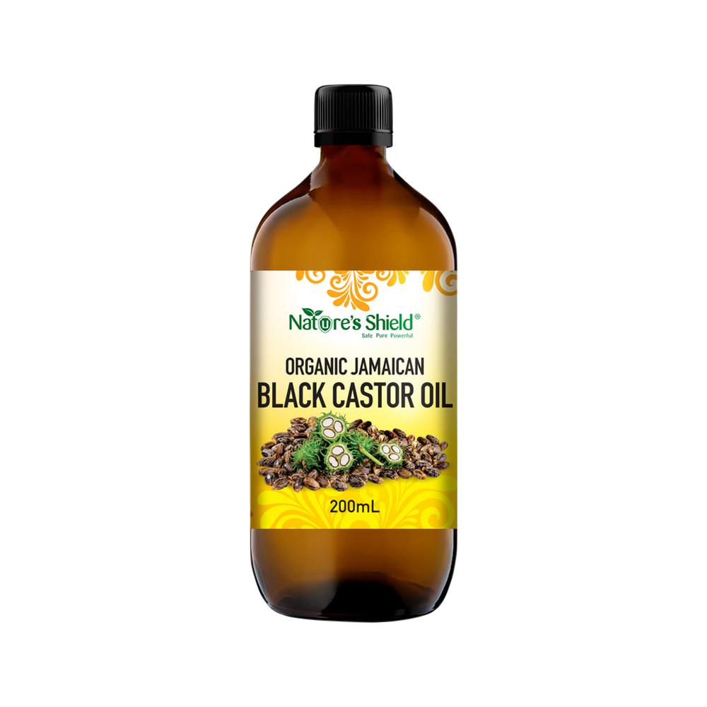 Natures Shield Organic Jamaican Black Castor Oil 200ml Natures Shield Organic Jamaican Black Castor Oil 200ml