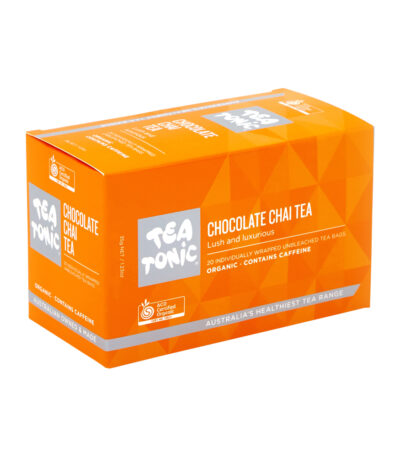 Tea Tonic Organic Chocolate Chai Tea x 20 Tea Bags