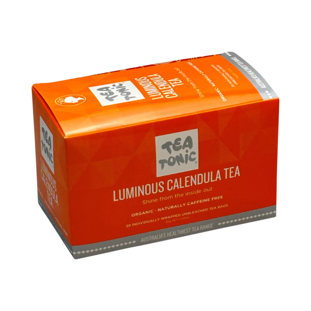 Tea Tonic Organic Complexion Tea Luminous Calendula 20 Tea-Bags. Tea Tonic Organic Complexion Tea Luminous Calendula 20 Tea-Bags.