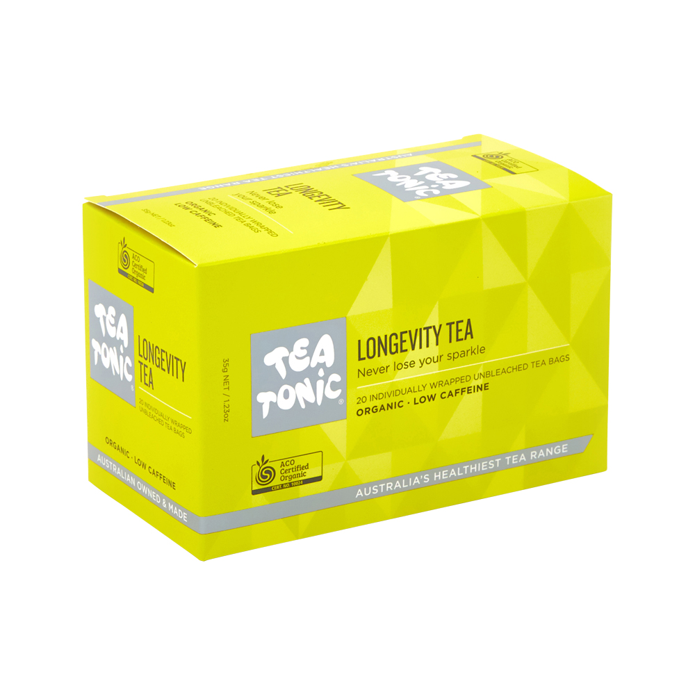 Tea Tonic Organic Longevity Tea x 20 Tea Bags Tea Tonic Organic Longevity Tea x 20 Tea Bags