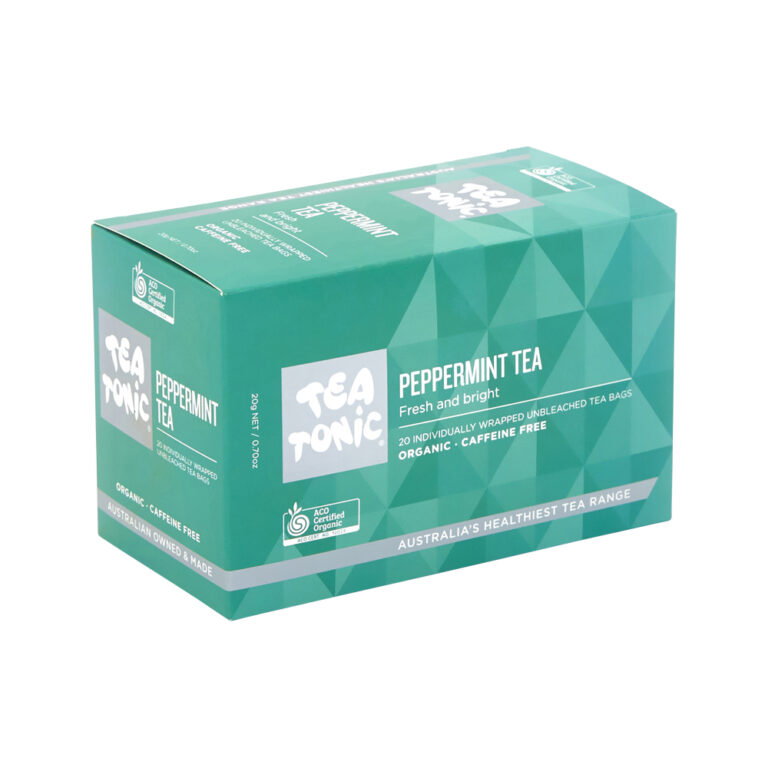 Tea Tonic Organic Peppermint Tea x 20 Tea Bags