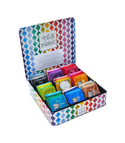 Tea Tonic Gourmet Tin Tea Chest High Tea x 63 Tea Bags