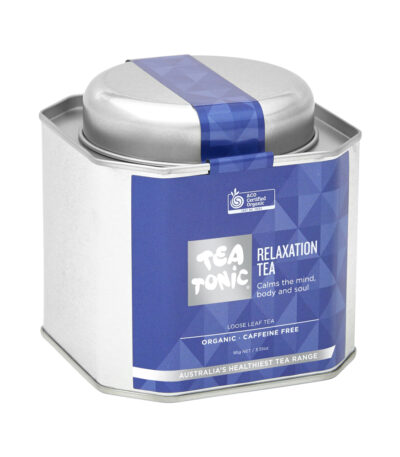 Tea Tonic Organic Relaxation Tea Caddy Tin 95g