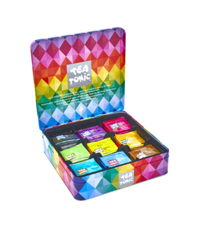 Tea Tonic Tin Tea Chest Deluxe x 63 Tea Bags