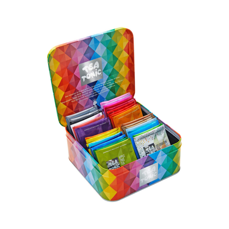 Tea Tonic Tin Tea Chest Mini x 33 Tea Bags