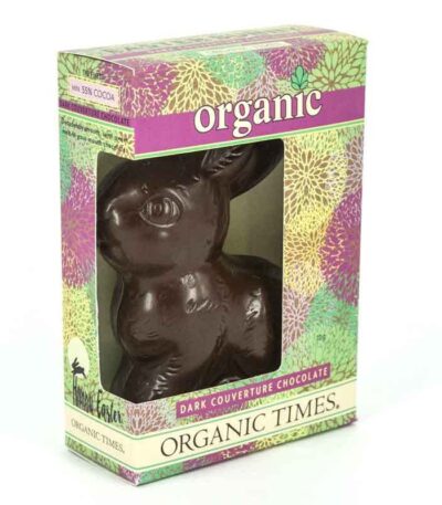 Organic Times Dark Chocolate Easter Bunny